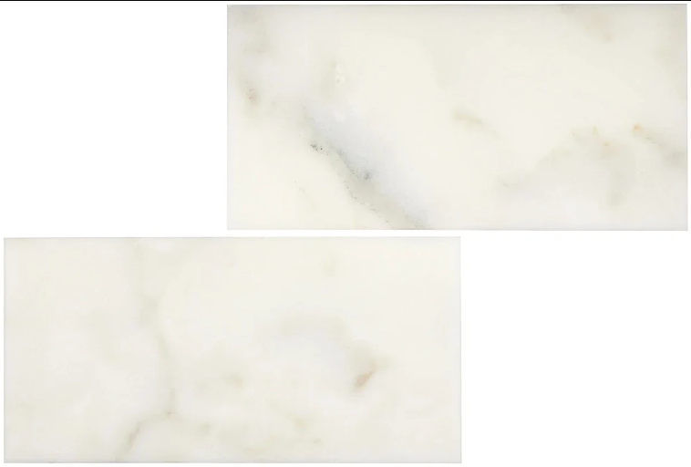 3 X 6 Calacatta Oliva Marble Polished Subway Brick Field Tile-Marble Tile-American Tile Depot