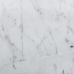 6 X 12 Carrara White Marble Honed Subway Brick Field Tile