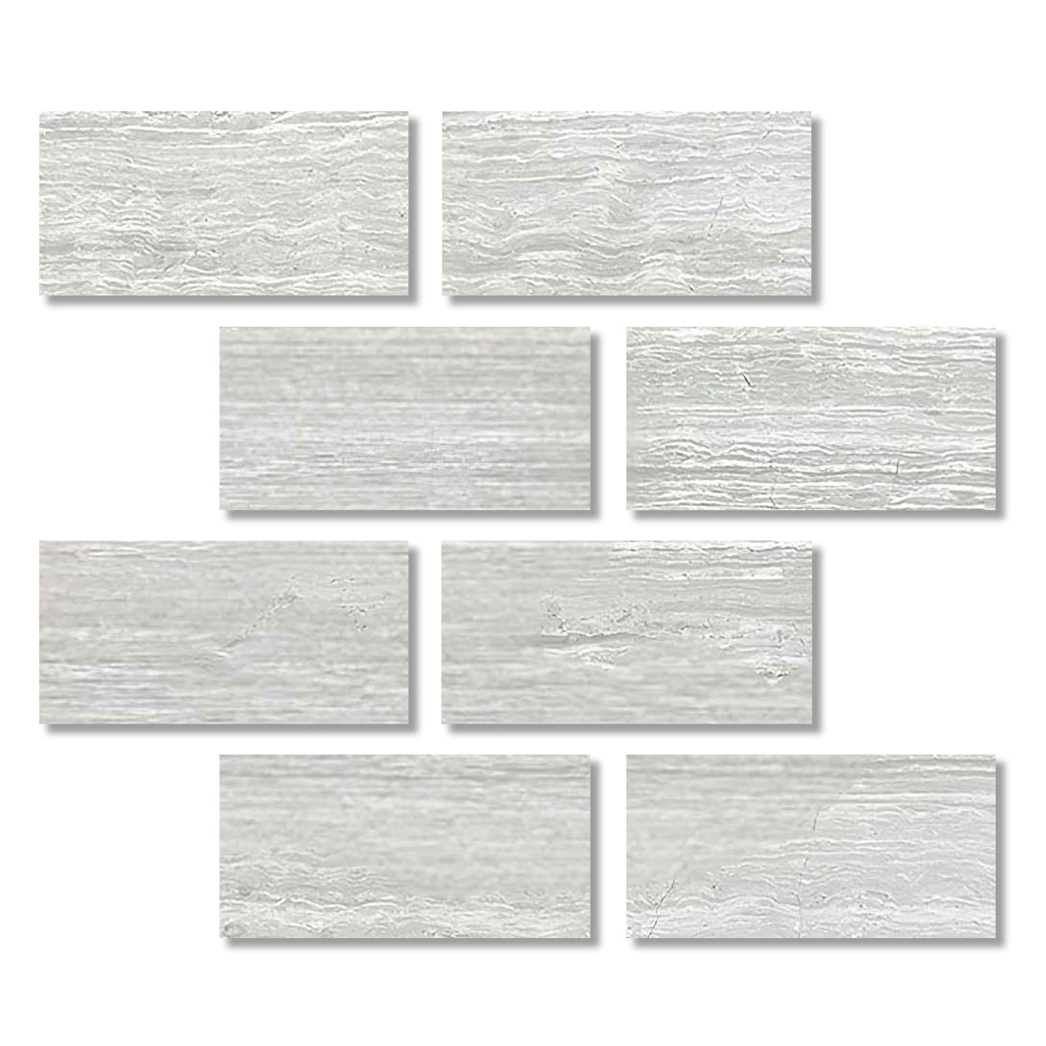 3x6 Haisa Light Limestone Honed Tile-American Tile Depot