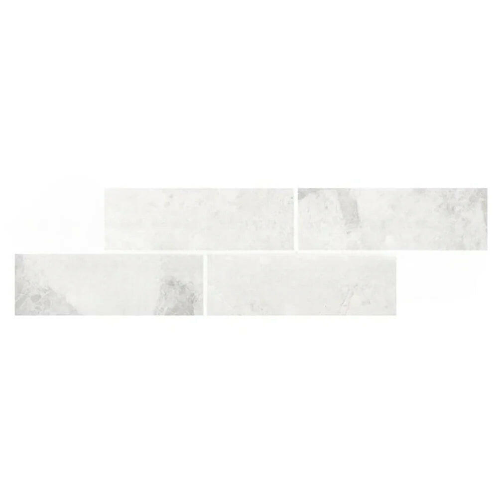 4 X 12 Bianco Congelato Dolomite Leathered Tile-Marble Tile-American Tile Depot