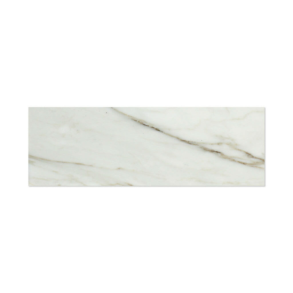 4 X 12 Calacatta Gold Marble Polished Field Tile-Marble Tile-American Tile Depot