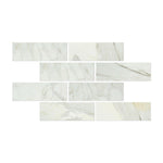 4 X 12 Calacatta Gold Marble Polished Field Tile-Marble Tile-American Tile Depot