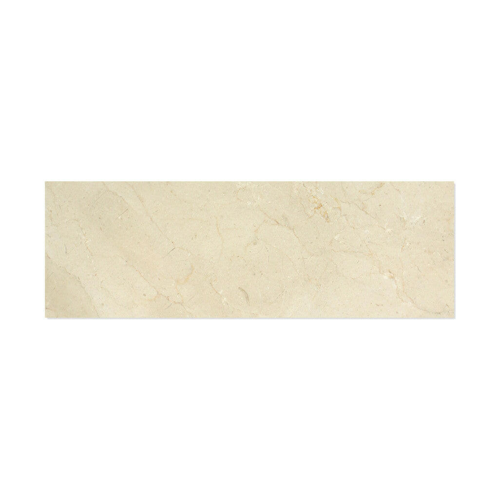 4 X 12 Crema Marfil Marble Polished Field Tile-Marble Tile-American Tile Depot