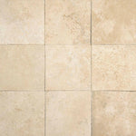 4 X 4 Ivory Travertine Filled & Honed Field Tile-Travertine Tile-American Tile Depot