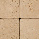 4 X 4 Ivory Travertine Tumbled Field Tile-Travertine Tile-American Tile Depot