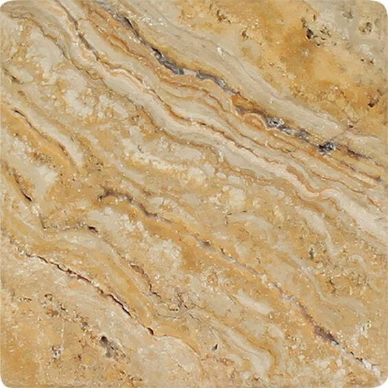 4 X 4 Valencia Travertine Tumbled Field Tile-Travertine Tile-American Tile Depot