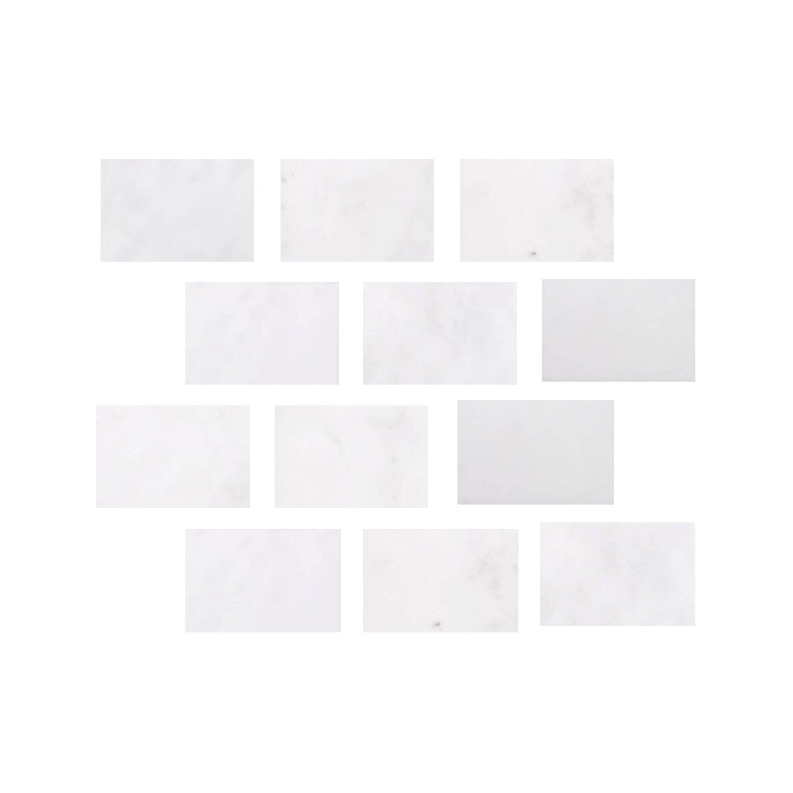 4 X 6 Afyon White Marble Polished Tile-Marble Tile-American Tile Depot