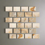 4 X 6 Antico Onyx Travertine Filled & Honed Tile-Travertine Mosaic-American Tile Depot