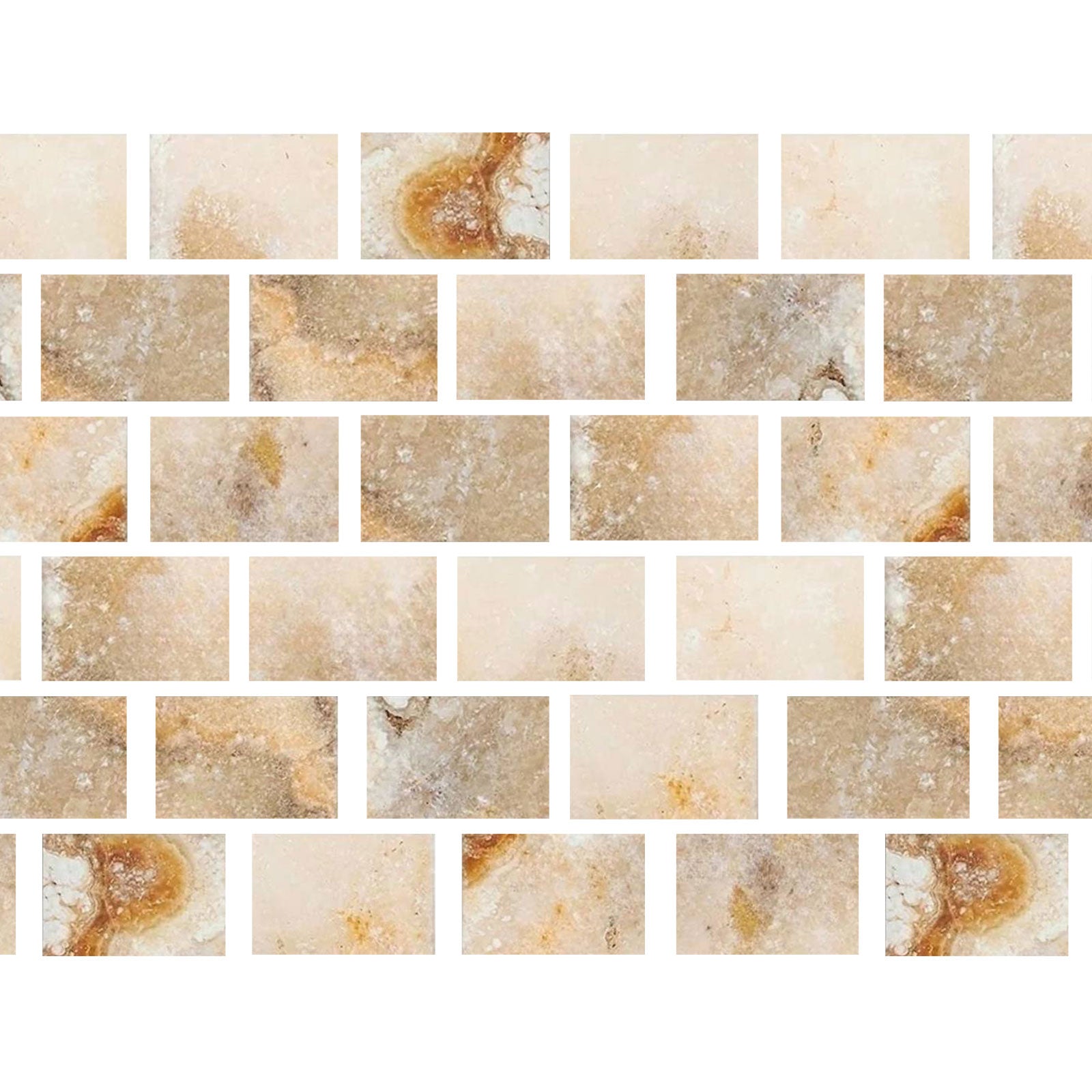 4 X 6 Antico Onyx Travertine Filled & Honed Tile-Travertine Mosaic-American Tile Depot