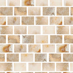 4 X 6 Antico Onyx Travertine Filled & Honed Tile-Travertine Mosaic-American Tile Depot