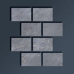 4 X 6 Bardiglio Imperiale Marble Polished Tile-Marble Tile-American Tile Depot