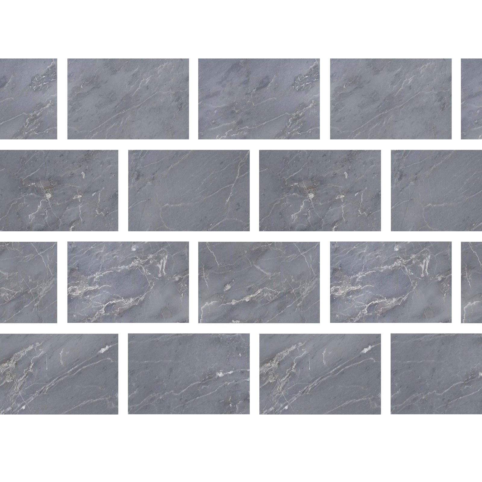 4 X 6 Bardiglio Imperiale Marble Polished Tile-Marble Tile-American Tile Depot