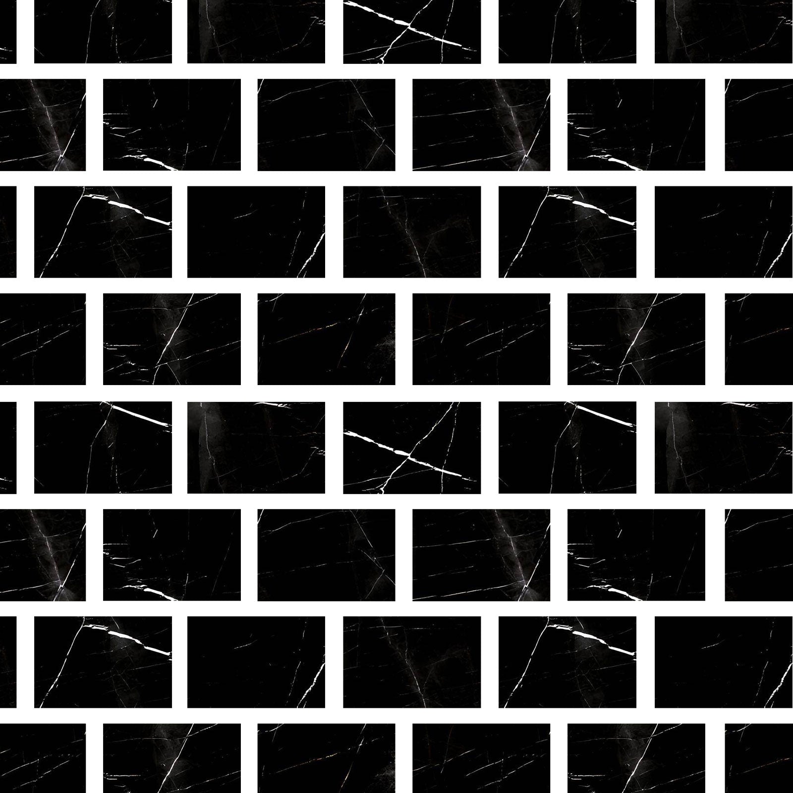 4 X 6 Black Marquina Marble Polished Tile-Marble Tile-American Tile Depot