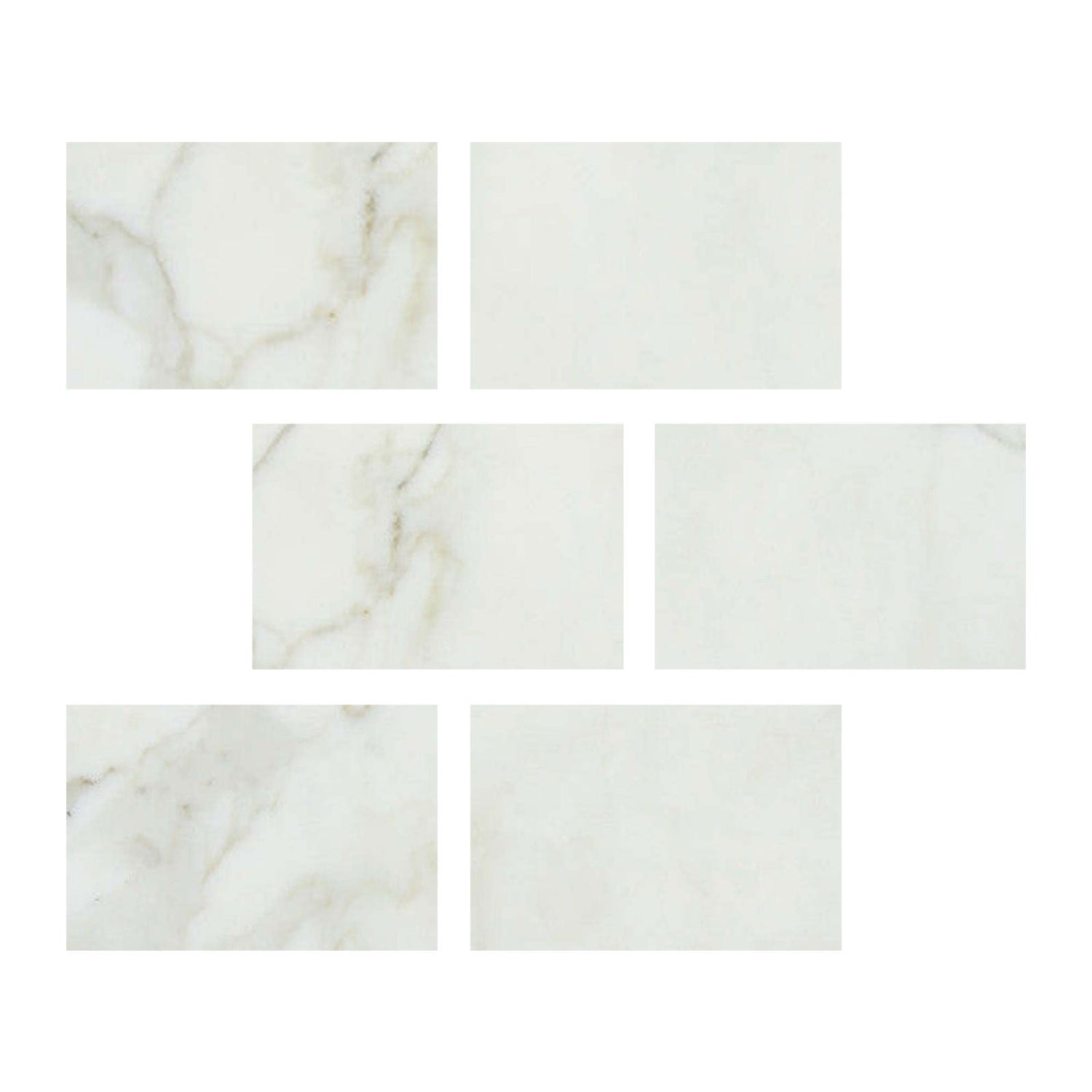 4 X 6 Calacatta Gold Marble Honed Field Tile-Marble Tile-American Tile Depot