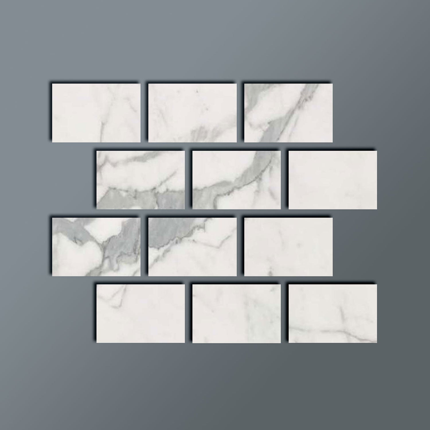 4 X 6 Italian Statuary White Marble Honed Tile-Marble Tile-American Tile Depot