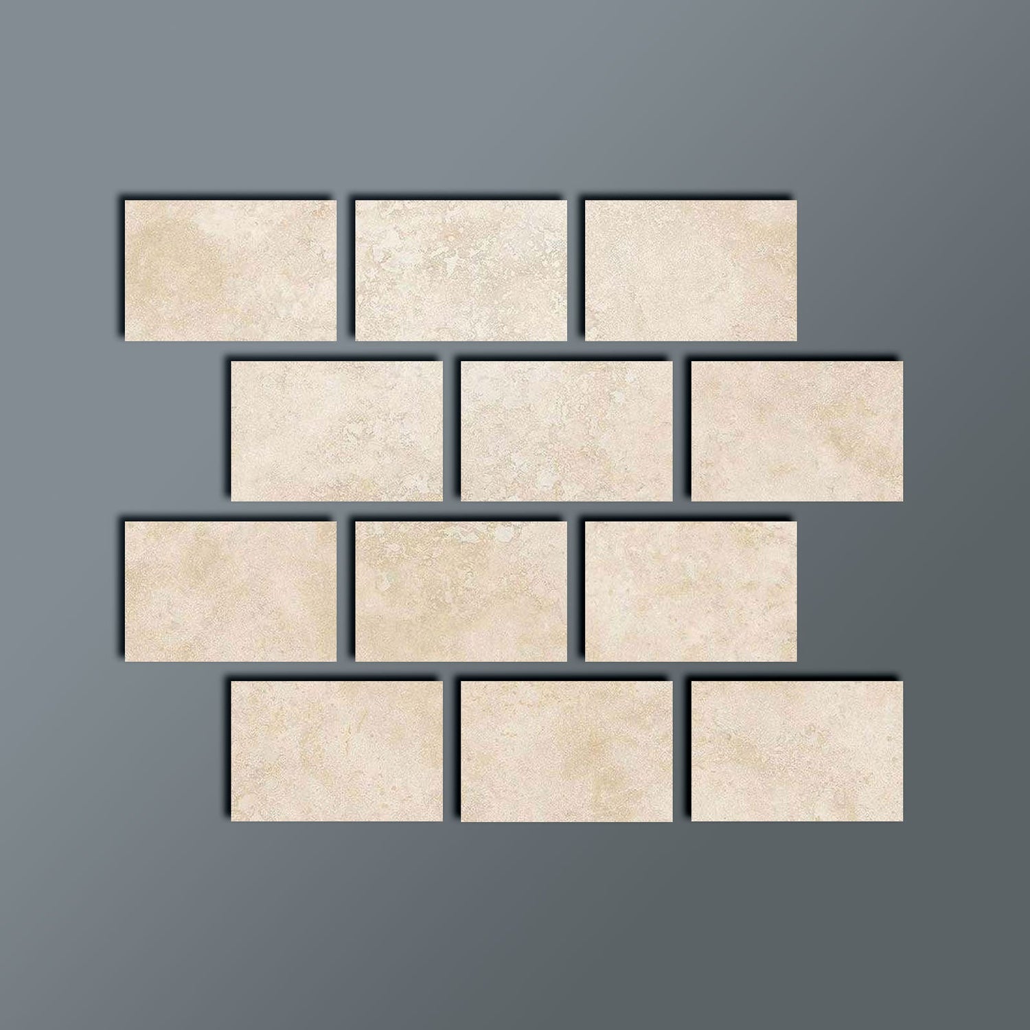 4 X 6 Ivory Travertine Filled & Honed Field Tile-Travertine Tile-American Tile Depot