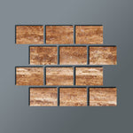 4 X 6 Noce Exotic Travertine Vein Cut Filled & Honed Tile-Travertine Tile-American Tile Depot