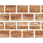 4 X 6 Noce Exotic Travertine Vein Cut Filled & Honed Tile-Travertine Tile-American Tile Depot