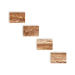 4 X 6 Noce Exotic Travertine Vein Cut Filled & Honed Tile-Travertine Tile-American Tile Depot