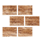 4 X 6 Noce Exotic Travertine Vein Cut Filled & Honed Tile-Travertine Tile-American Tile Depot