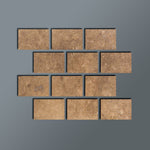 4 X 6 Noce Travertine Filled & Honed Tile-Travertine Tile-American Tile Depot