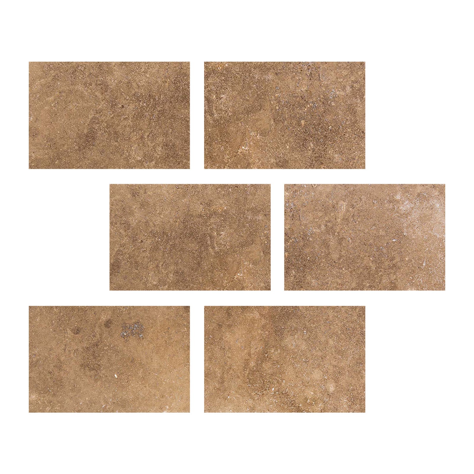 4 X 6 Noce Travertine Filled & Honed Tile-Travertine Tile-American Tile Depot