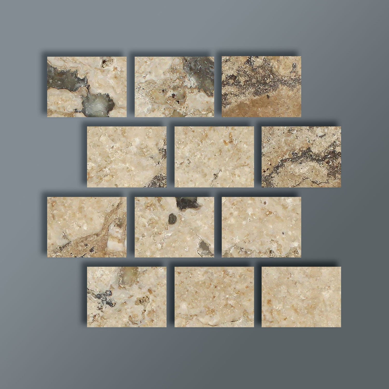 4 X 6 Philadelphia Travertine Filled & Honed Tile-Travertine Tile-American Tile Depot