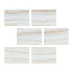 4 X 6 Premium White Onyx VEIN-CUT Polished Field Tile-Onyx Tile-American Tile Depot