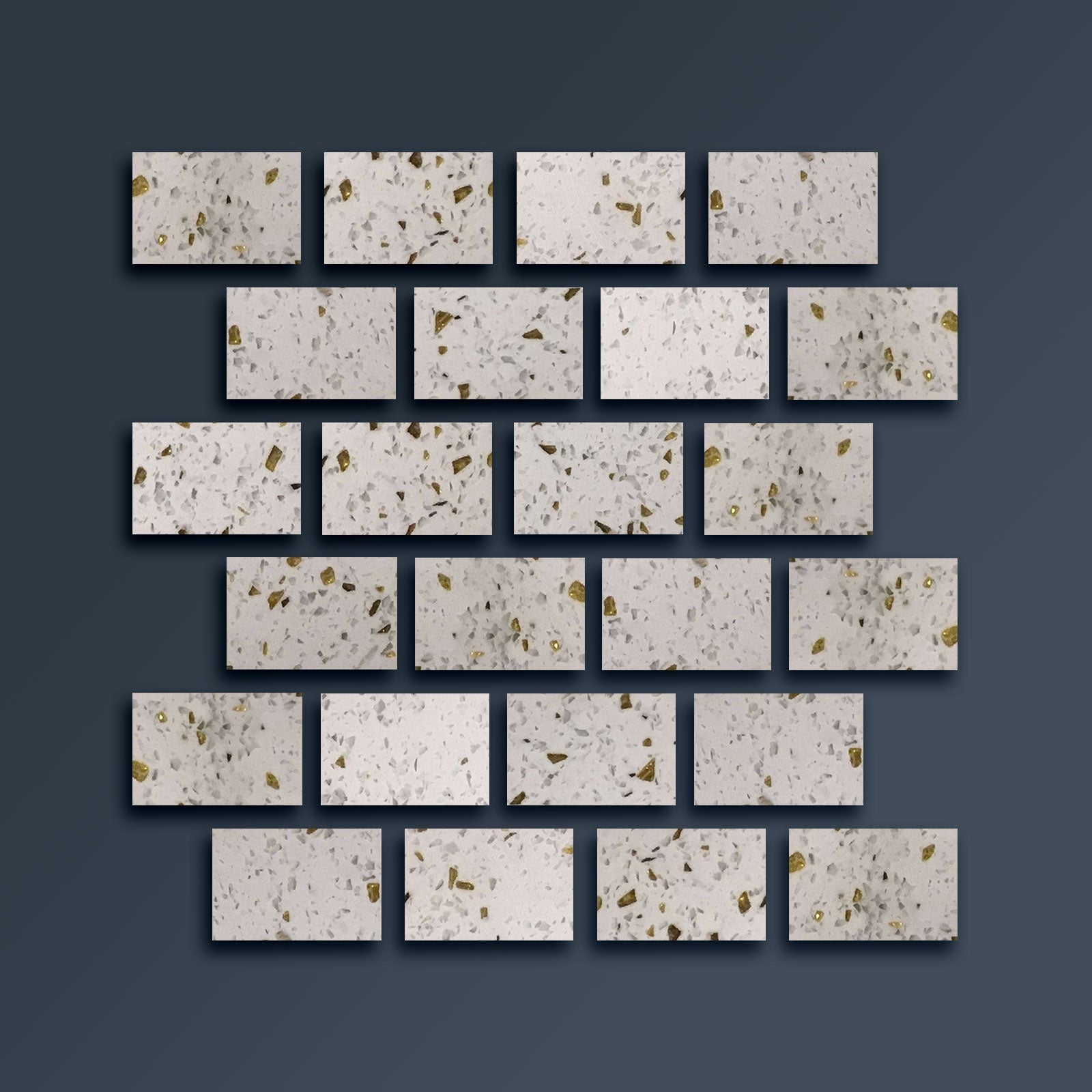 4 X 6 Terrazzo Gold Marble Polished Field Tile-Marble Tile-American Tile Depot