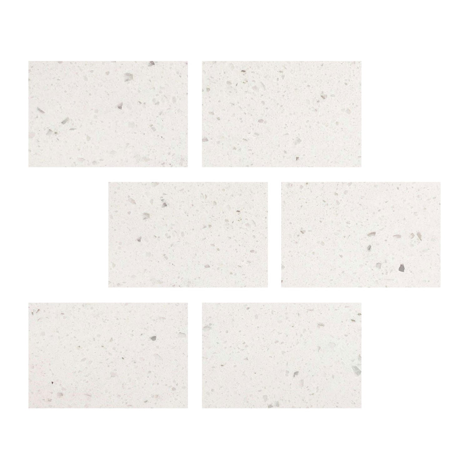 4 X 6 Terrazzo Silver Marble Polished Field Tile-Marble Tile-American Tile Depot