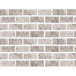 4 X 6 Tundra Gray (Atlantic Gray) Marble Honed Tile-Marble Mosaic-American Tile Depot