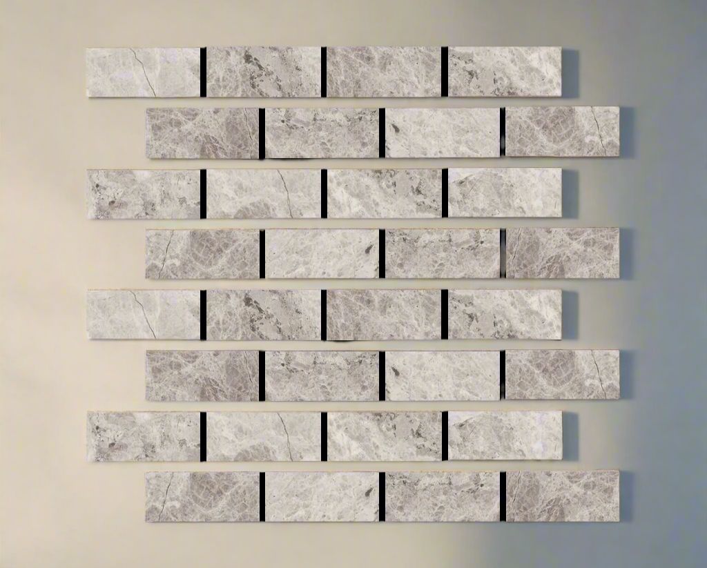 4 X 6 Tundra Gray (Atlantic Gray) Marble Polished Tile-Marble Mosaic-American Tile Depot