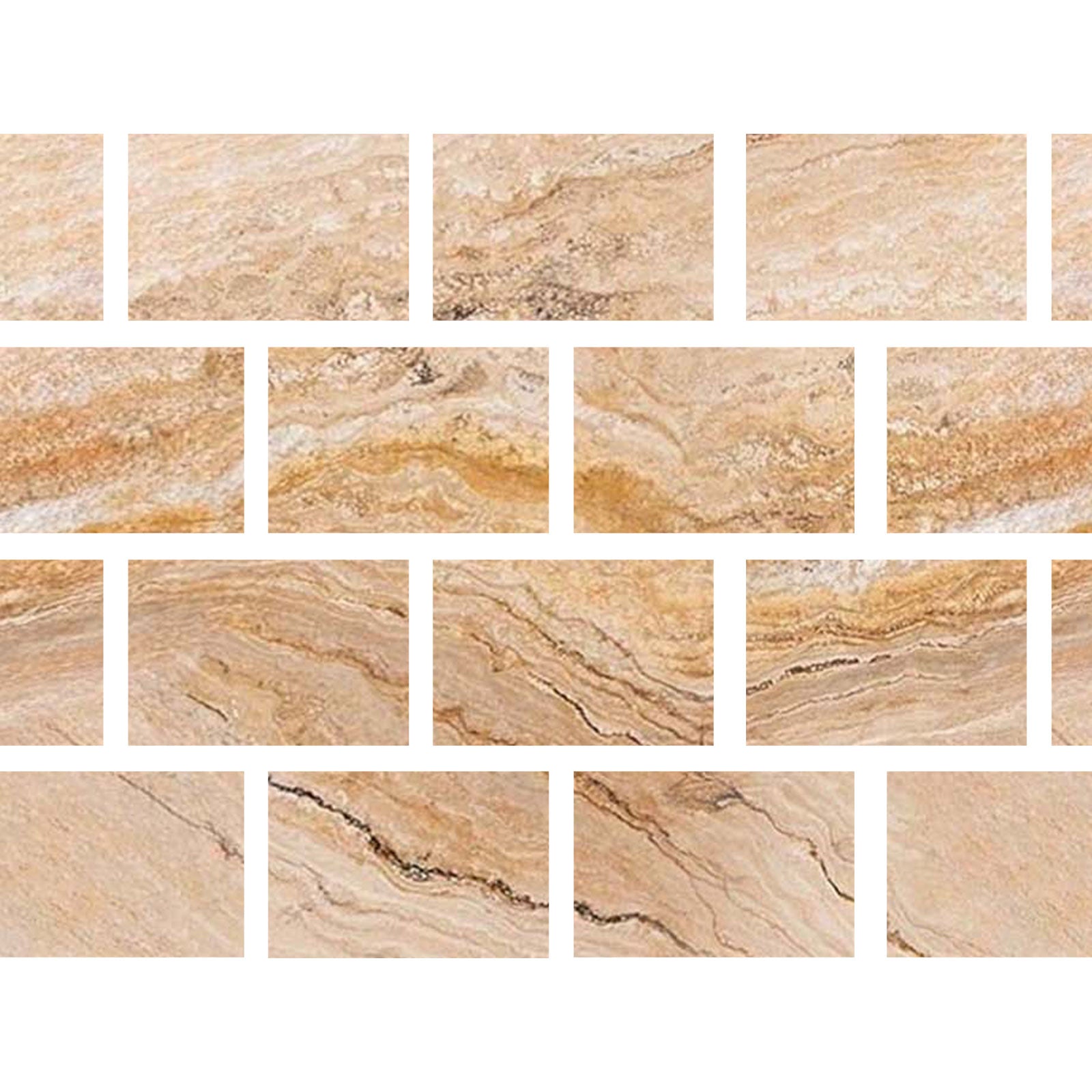 4 X 6 Valencia Travertine Filled & Honed Field Tile-Marble Tile-American Tile Depot