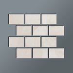 4 X 6 White Pearl / Botticino Marble Honed Field Tile-Marble Tile-American Tile Depot