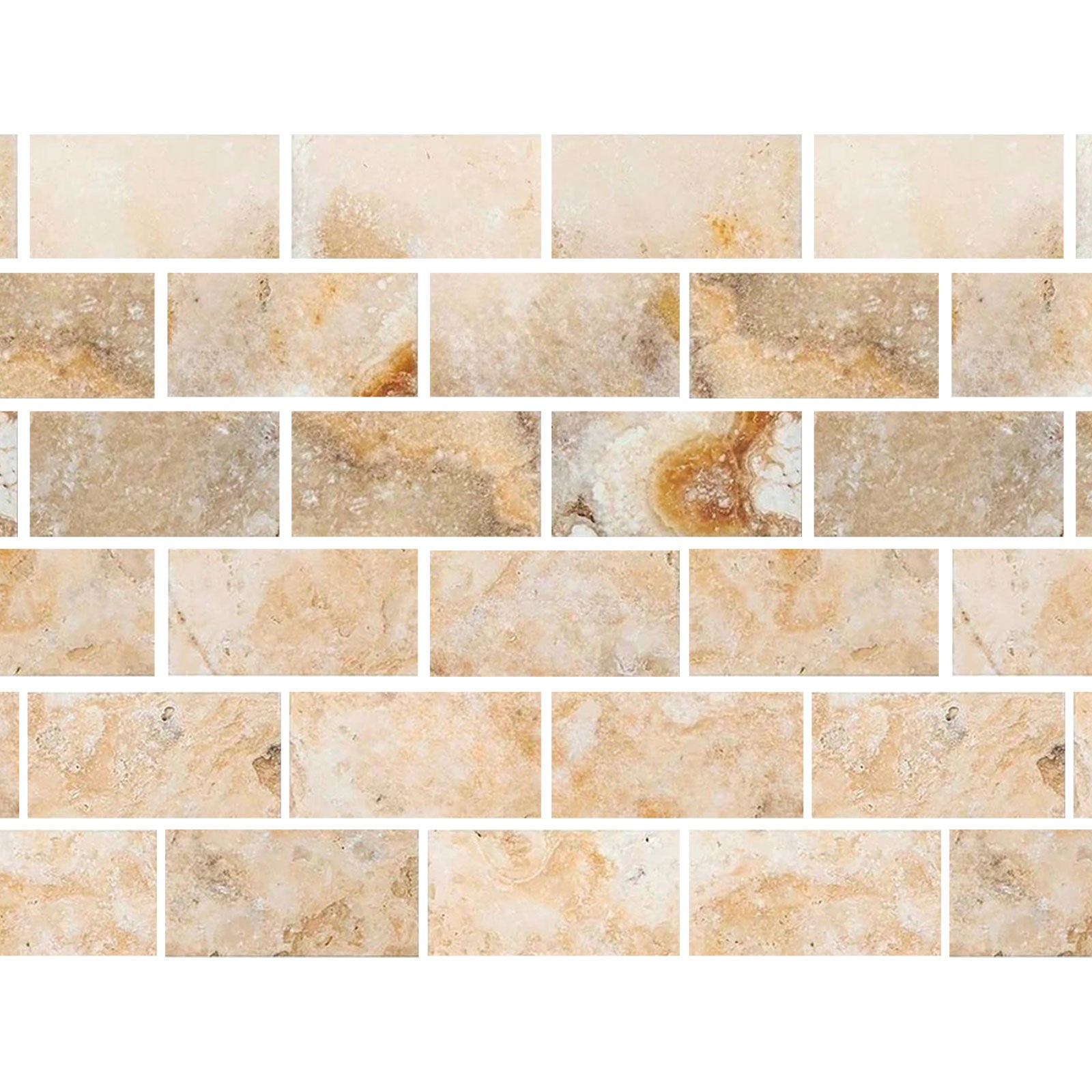 4 X 8 Antico Onyx Travertine Filled & Honed Tile-Travertine Mosaic-American Tile Depot