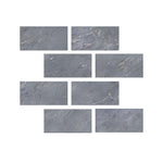 4 X 8 Bardiglio Imperiale Marble Polished Tile-Marble Tile-American Tile Depot