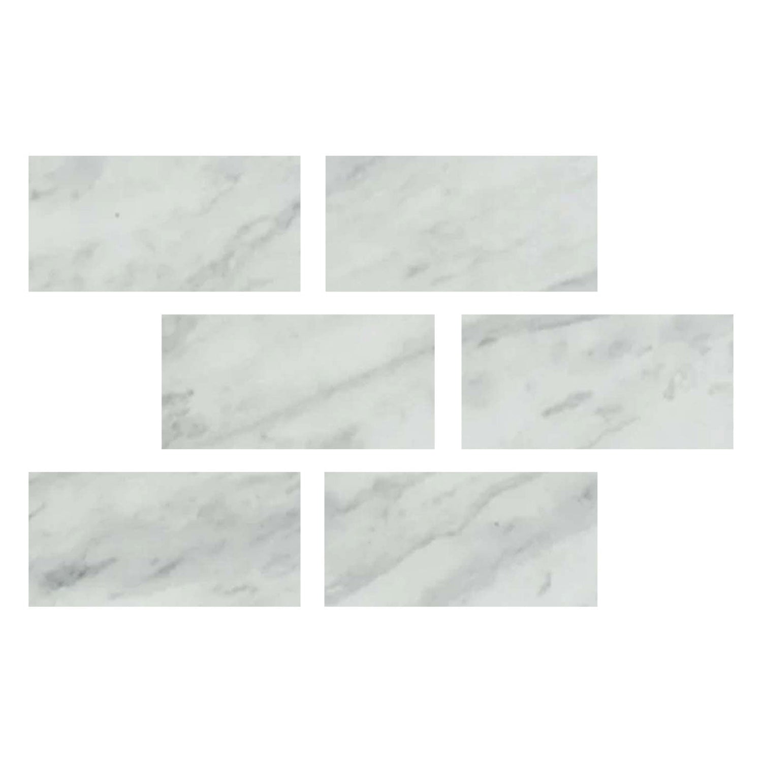 4 X 8 Bianco Venatino (Bianco Mare) Marble Polished Field Tile-Marble Tile-American Tile Depot