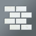 4 X 8 Calacatta Oliva Marble Honed Tile-Marble Tile-American Tile Depot