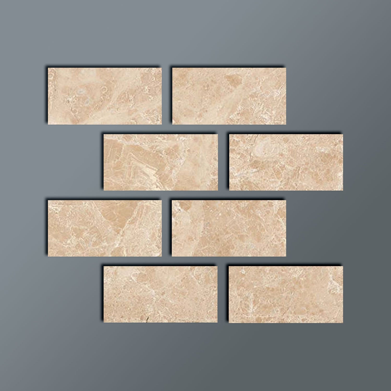 4 X 8 Cappuccino Marble Polished Field Tile-Marble Tile-American Tile Depot