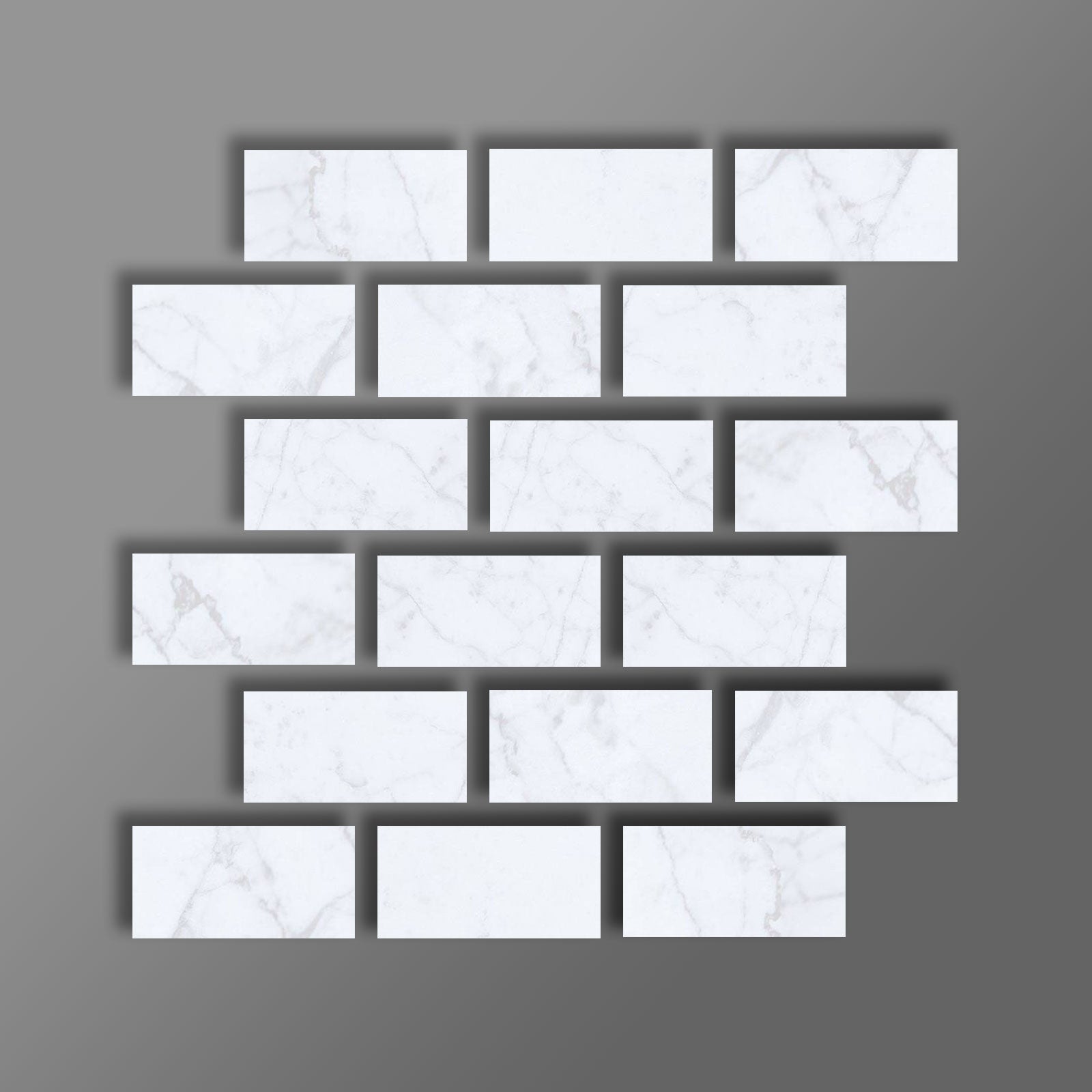 4 X 8 Carrara White Marble Honed Field Tile-Marble Tile-American Tile Depot