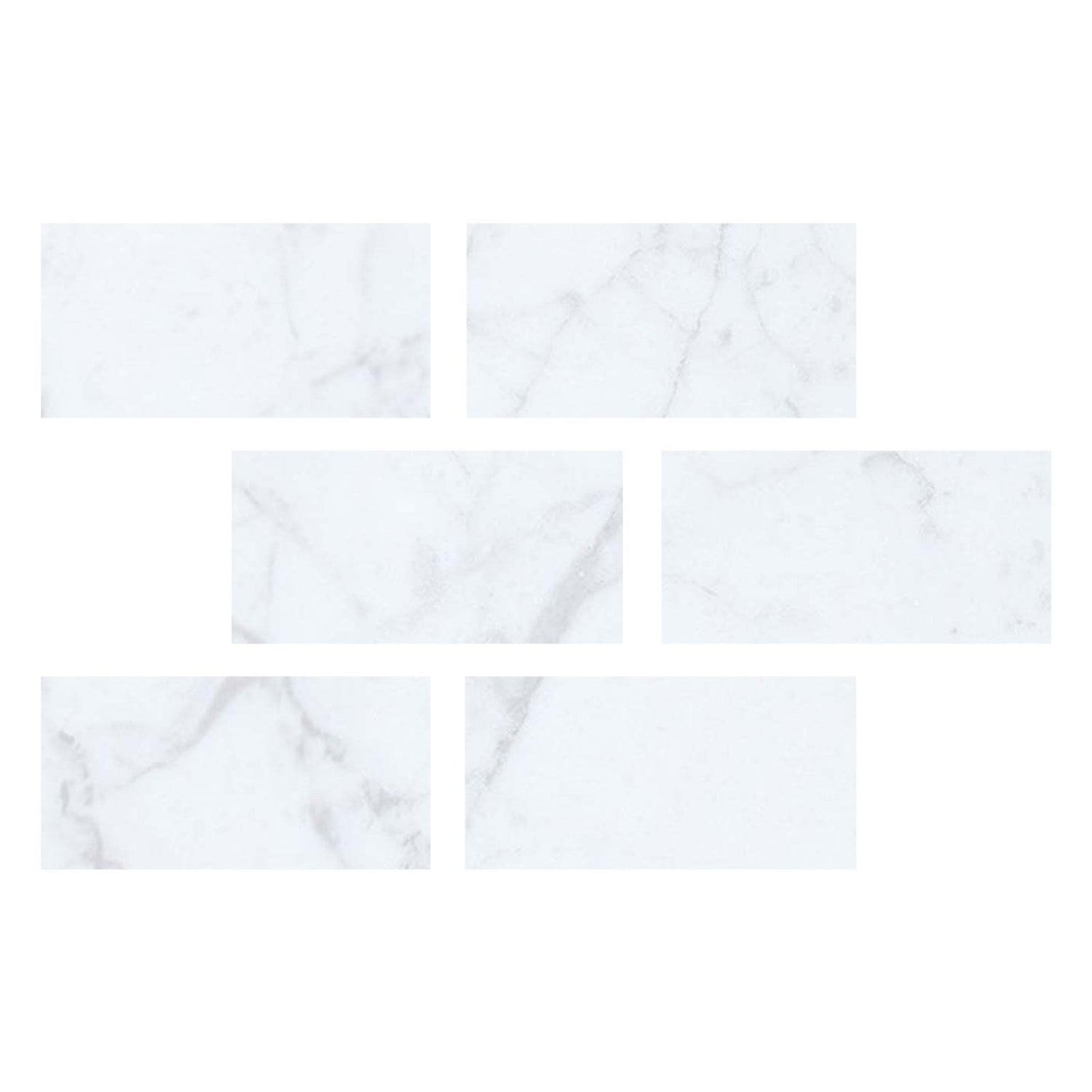 4 X 8 Carrara White Marble Polished Field Tile-Marble Tile-American Tile Depot