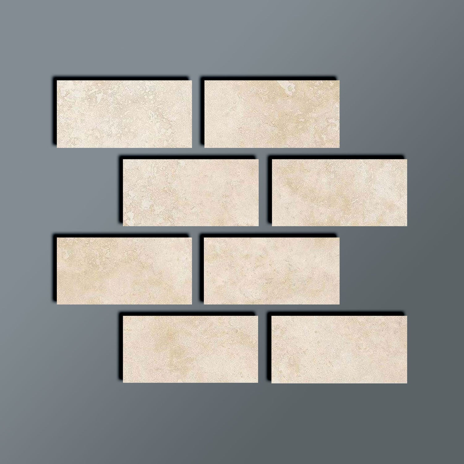 4 X 8 Ivory Travertine Filled & Honed Field Tile-Travertine Tile-American Tile Depot