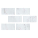 4 X 8 Oriental White / Asian Statuary Marble Polished Field Tile-Marble Tile-American Tile Depot