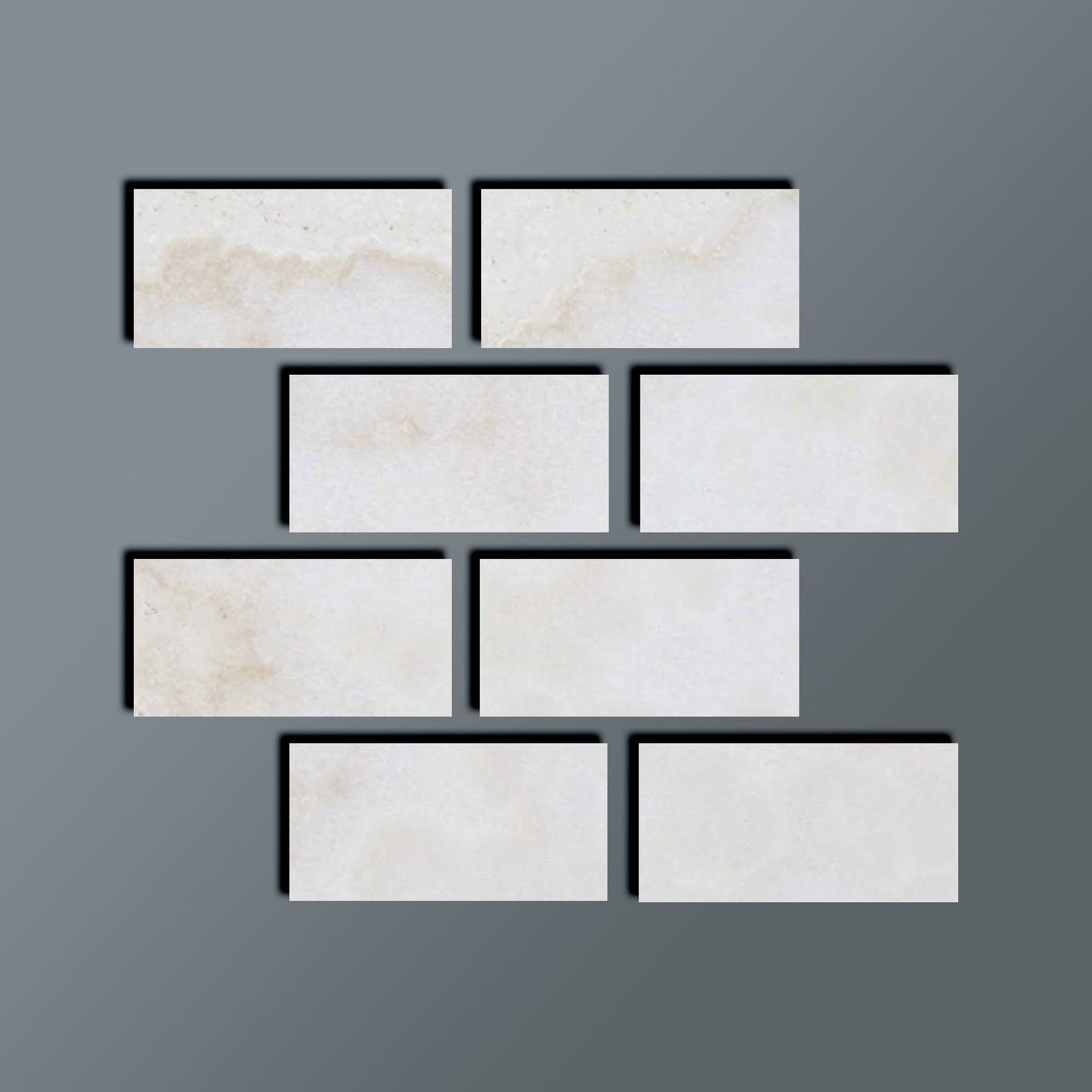 4 X 8 Premium White Onyx CROSS-CUT Polished Field Tile-Onyx Tile-American Tile Depot