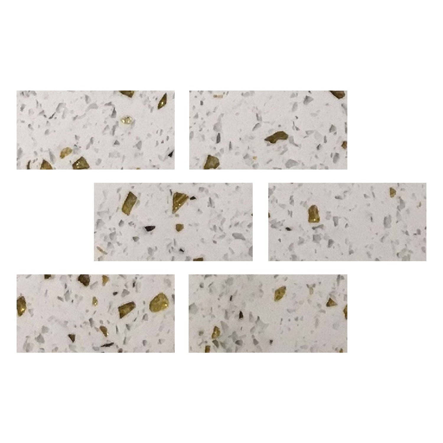 4 X 8 Terrazzo Gold Marble Polished Field Tile-Marble Tile-American Tile Depot