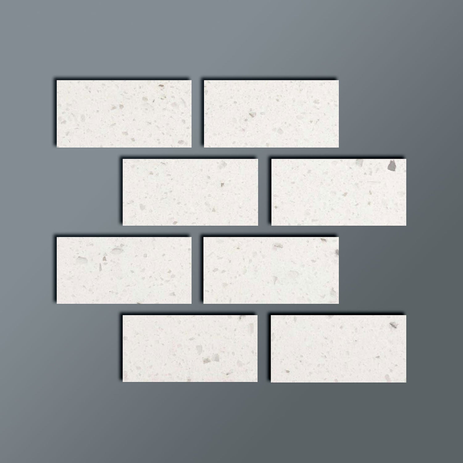 4 X 8 Terrazzo Silver Marble Polished Field Tile-Marble Tile-American Tile Depot