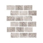 4 X 8 Tundra Gray (Atlantic Gray) Marble Honed Tile-Marble Mosaic-American Tile Depot