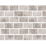 4 X 8 Tundra Gray (Atlantic Gray) Marble Polished Tile-Marble Mosaic-American Tile Depot