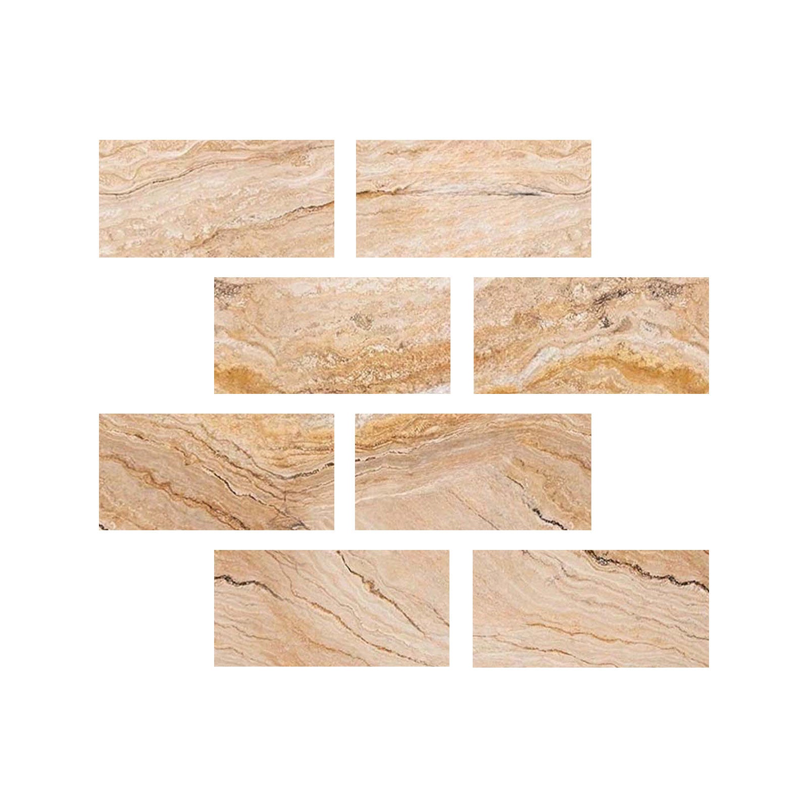 4 X 8 Valencia Travertine Filled & Honed Field Tile-Marble Tile-American Tile Depot