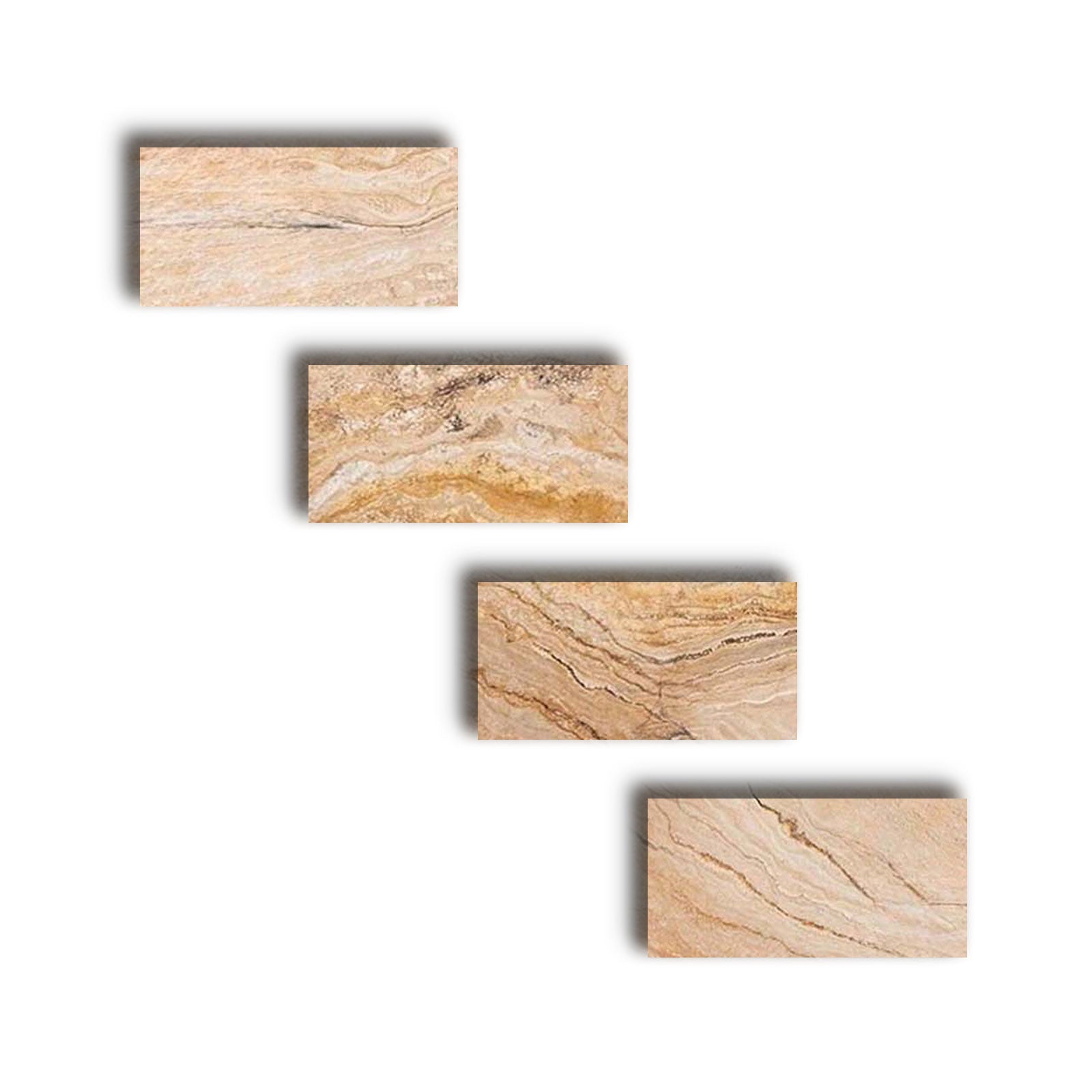 4 X 8 Valencia Travertine Filled & Honed Field Tile-Marble Tile-American Tile Depot